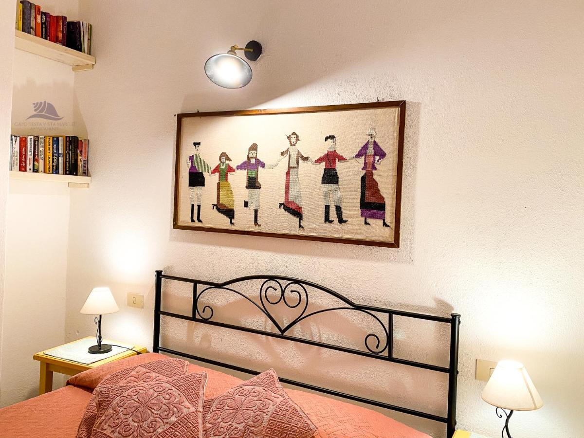Capo Testa Vista Mare Ngoại thất bức ảnh